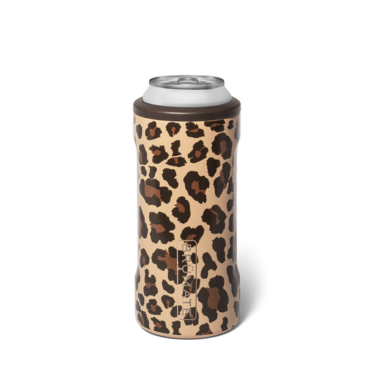Hopsulator Slim | Leopard Latte | 12oz Slim Cans