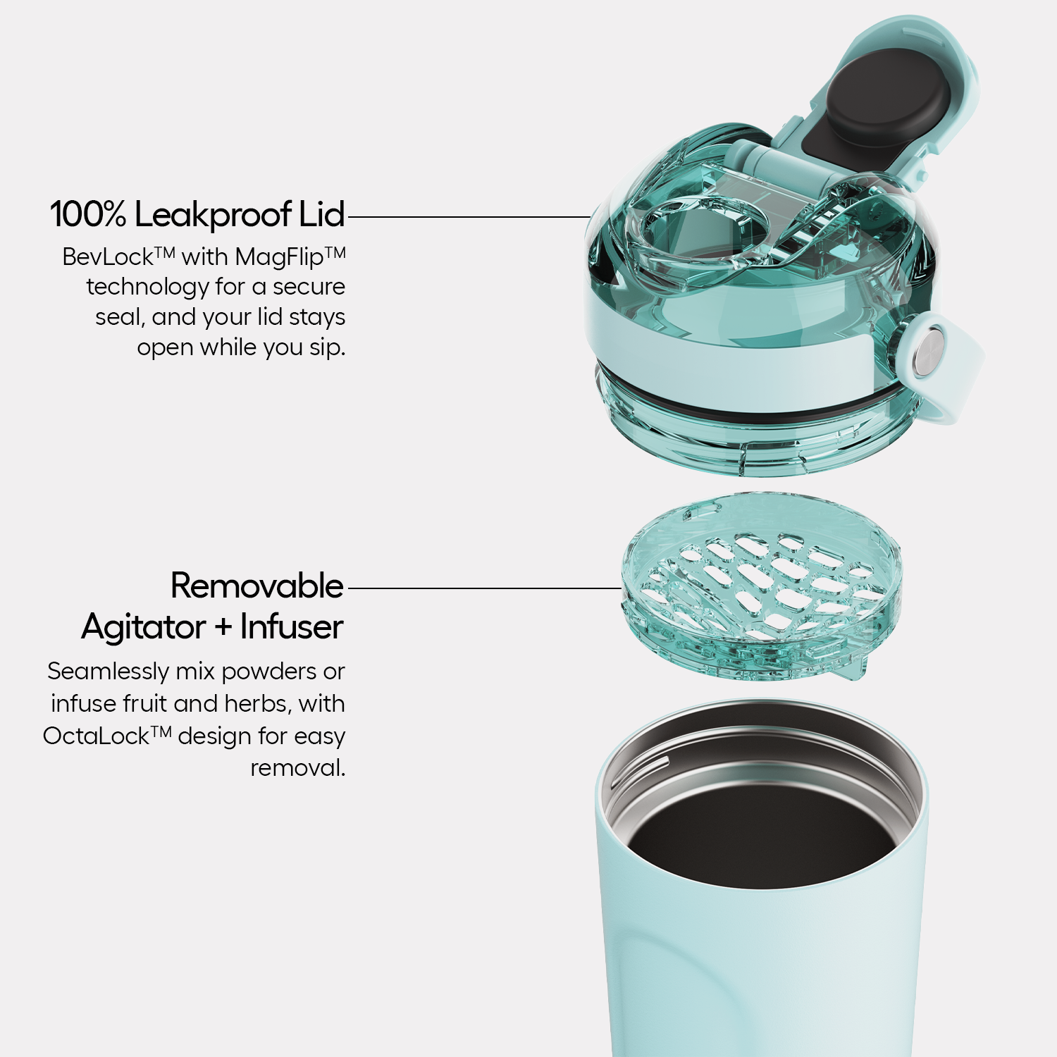 MultiShaker 25oz | Onyx Leopard