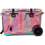 BrüTank 55-Quart Rolling Cooler | Rainbow Swirl thumbnail image 1 